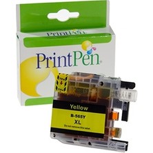 Print Pen Brother LC569xLBK Siyah + Brother LC565xL Sarı + Mavi + Kırmızı (1 Takım)