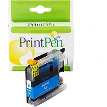 Print Pen Brother LC569xLBK Siyah + Brother LC565xL Sarı + Mavi + Kırmızı (1 Takım)