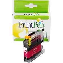 Print Pen Brother LC569xLBK Siyah + Brother LC565xL Sarı + Mavi + Kırmızı (1 Takım)