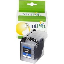 Print Pen Brother LC539xLBK Siyah + Brother LC535xL Sarı + Mavi + Kırmızı ( 1 Takım)