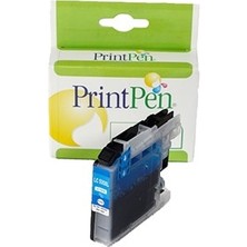 Print Pen Brother LC539xLBK Siyah + Brother LC535xL Sarı + Mavi + Kırmızı ( 1 Takım)