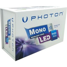 Photon Mono LED Xenon H16 Şimşek Etkili