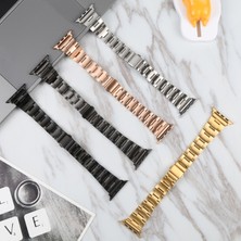 Yue Store Apple Watch 7 45 mm / 6 & Se & 5 & 4 44 mm / 3 & 2 & 1 42 mm Gümüş Için Kayış Kordon (Yurt Dışından)