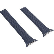 Yue Store Apple Watch 7 41 mm / 6 & Se & 5 & 4 40 mm / 3 & 2 ve 1 38 mm Turkuaz Kordon (Yurt Dışından)