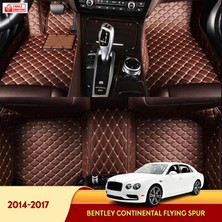 MİREN Bentley Continental Flying Spur 2014-2017 Uyumlu 5d Havuzlu Suni Deri OTO PASPAS