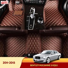 MİREN Bentley Mulsanne 2011-2015 5 kişili Uyumlu 5d Havuzlu Suni Deri OTO PASPAS