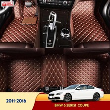 MİREN Bmw 6 Serisi 2011-2016 coupe Uyumlu 5d Havuzlu Suni Deri OTO PASPAS