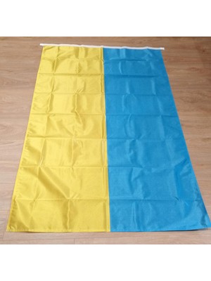 Masho Trend Ukrayna Bayrağı 100X150CM - Raşel Bayrak - Ukraine Flag