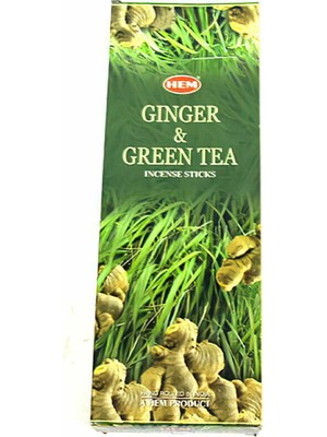 Tütsü Zencefil Yeşil Çay 6 Paket