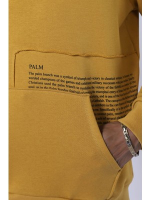 Markano Markano Erkek Oversize Sweatshirt Esw 1780 Safran