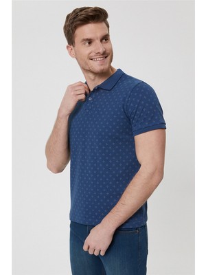 Lee Cooper % 100 Pamuklu Slim Fit Düğmeli Polo T Shirt Erkek Polo 222 Lcm 242060 2601