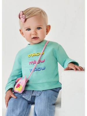 Mayoral Kız Bebek Tişört Çanta 2 Li Set 1492