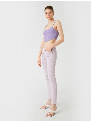 Koton Dar Paça Pantolon Cepli