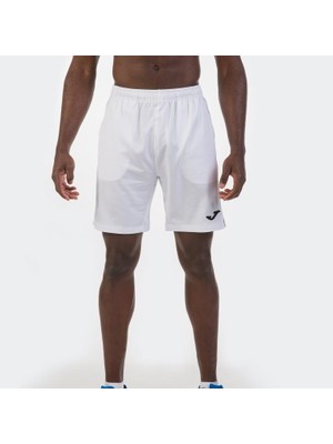 Joma Bermuda Master Erkek Beyaz Sport Şort