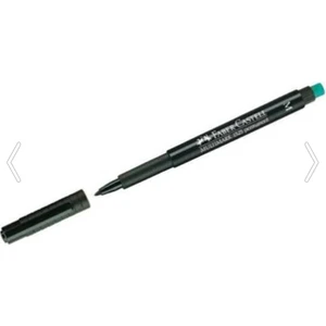 Faber Castell Permanent Asetat Kalemi M Siyah 10 Adet ( 1 Paket 10 Adet ) 020912