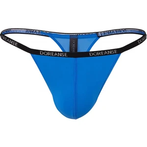 DOREANSE 1390 ERKEK POLYAMİD SAX BLUE V TANGA STRİNG