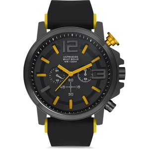 Aqua Di Polo 1987 Erkek Siyah Silikon Kordonlu Analog Kol Saati APWR010002
