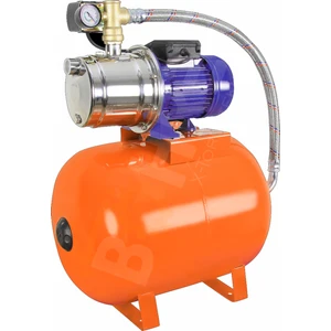 JET750SC Paslanmaz Gövde 4 Kat 12 Daire 50 Litre Yatay 1 Hp Tanklı Hidrofor Tipi Otomatik Hidrofor