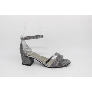 Kız Çocuk Bantlı Topuklu Ayakkabı