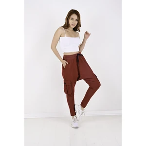 Black Steel Çelik Interlok Tasarım Kargo Cep Bayan Şalvar EŞOFMAN-2280