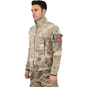 Askeri Malzeme  Çok Cepli Jandarma Kamuflaj Tactical Polar