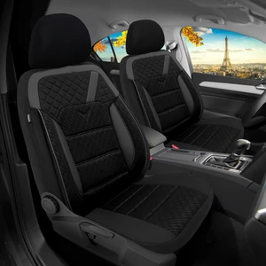 Oto Pandami Fiat Doblo 1 2000-2010  Uyumlu 1+1 Siyah Koltuk Kılıfı