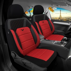 Oto Pandami Volkswagen Polo 9n 2001-2005  Uyumlu 1+1 Kırmızı Koltuk Kılıfı
