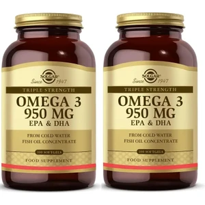 Omega-3 950 Mg 100 Kapsül 2 Adet
