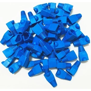 RJ45 Jack Koruma Kılıfı Bot Mavi (100 Adet)