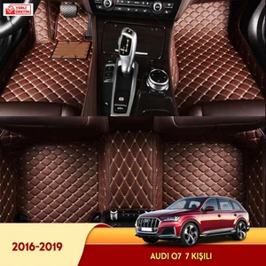 Audi Q7 2016-2019 7 Kişili Araç 5d Havuzlu Suni Deri Oto Paspas