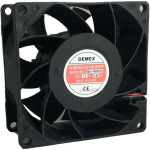 Kaizen Market Demex 80X80X38MM 12V Dc Kare Fan Rulmanlı