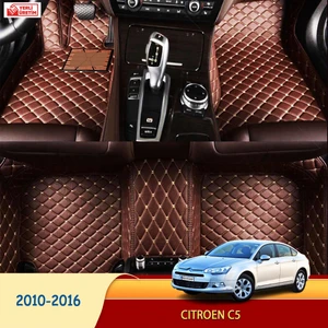 Citroen C5 2010-2016 Uyumlu 5d Havuzlu Suni Deri Oto Paspas