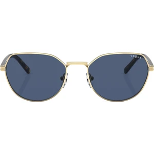 4242S 280/80 53 Hailey Kadın Gold Geometrik Çerçeve Güneş Gözlüğü