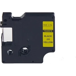D1 40913 Beyaz Etikete Siyah (9mm x 7m)