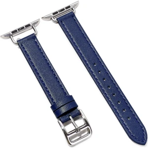 Yue Store Apple Watch 7 45 Mm/6 & Se & 5 & 4 44 Mm/3 & 2 & 1 42 mm Koyu Mavi Kordon (Yurt Dışından)