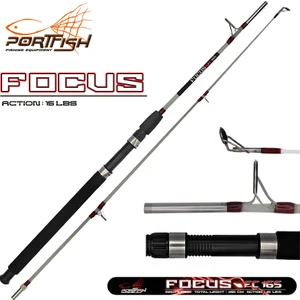 Focus 135 cm Vidalı Dolgu Tekne Kamışı 15 Lbs