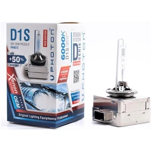 D1S 6000K +%50 Fazla Işık Xenon Ampul