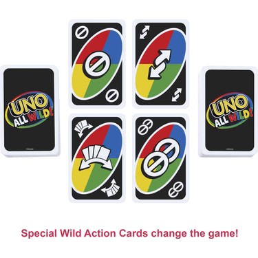 その他 uno Mattel Orjinal Uno All Wıld! Fiyatı - Taksit Seçenekleri
