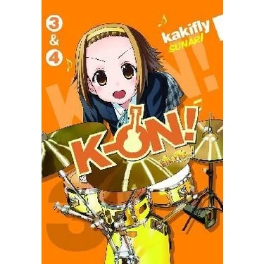 K-On 1&2 - 3&4 Manga Seti (2 Kitap 4 Cilt) Kitabı ve Fiyatı