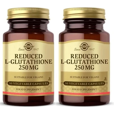 Solgar Reduced L-Glutathione 250 Mg 30 Kapsül 2 Adet Fiyatı