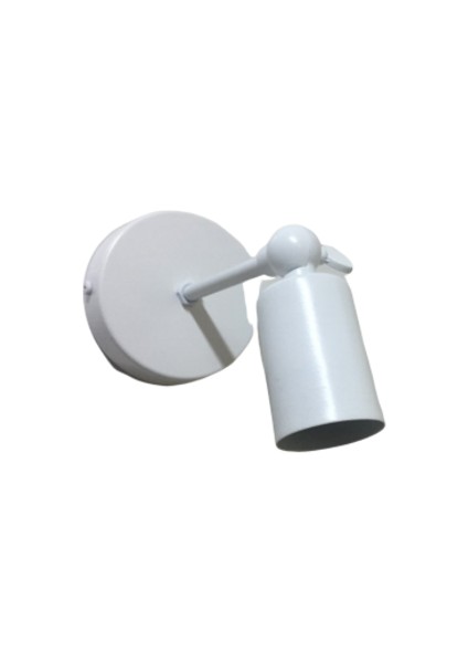 Mylights Mafsalı Hareketli Beyaz Modern Aplik E27