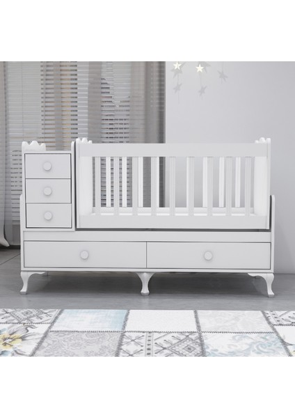 Alya Beyaz Avangart Bebek Odası Takımı- fırsatları