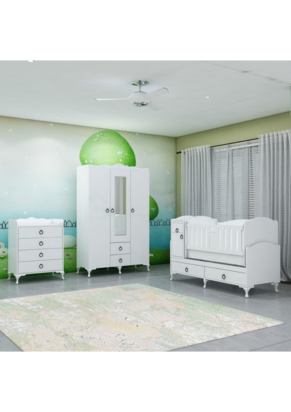 Sude Asansörlü Bebek Odası Takımı-