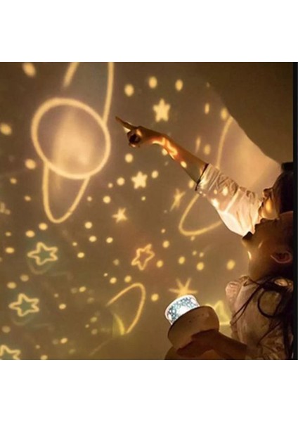 Dönen ve Renkli Star Master Projeksiyon Gece Lambası fiyatları