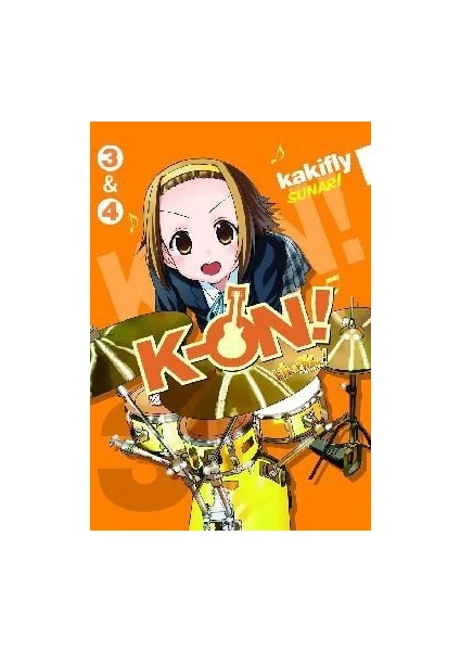 Komik Şeyler Yayıncılık K-On! Cilt 3&4 - Kakifly