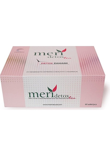 Detoks Çayı 60 Adet 1 Aylık Kullanım