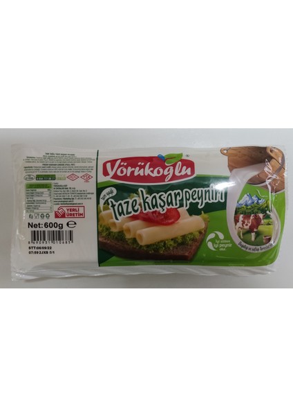 Taze Kaşar Peyniri 600 gr fiyatları