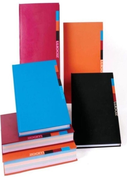 Zoom 20X28 296 Yaprak 4 Bölmeli Çizgili Sert Kpk Defter (417811)