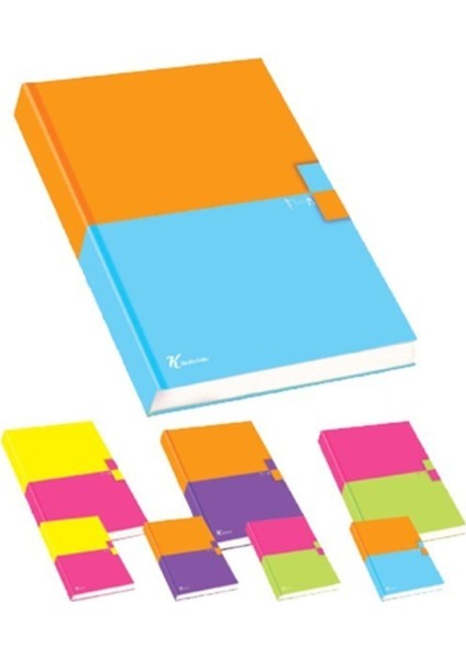 160 Yaprak Çizgili Sert Kapak Ciltli Foom Defter