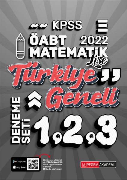 2022 KPSS ÖABT Lise Matematik 1-2-3 (3'lü Deneme)